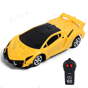 Ali Toys Electric RC Car 3D Cool Light High Speed Racing Car Toy Wireless Vehicles Boys Model Car Children Toys