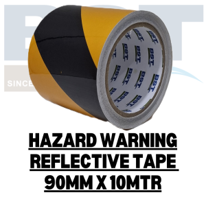 [BST]【SG stock】Hazard Warning Reflective Tapes Reflective Tiger Tapes Yellow/Black