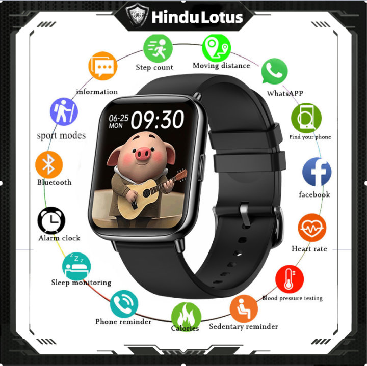 2024 NEW Xiaomi L12 Smart Watch Men Women Full Screen Full
