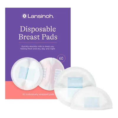Lansinoh Disposable Nursing Pads 60pcs (UK Version)