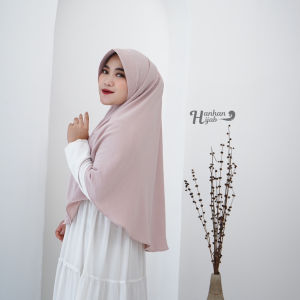 𝗛𝗮𝗻𝗵𝗮𝗻 𝗛𝗶𝗷𝗮𝗯 - Bergo Pet Crinkle Premium Syari ( HIjab Instan Jumbo)