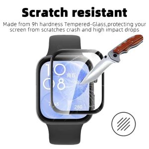 ฟิล์ม for Huawei Watch Fit 4 Pro ฟิล์มกันรอย แบบโค้ง 3 มิติ ฟิล์มติดนาฬิกา for Huawei Watch Fit 3 4 ใหม่! ฟิล์มแอปเปิ้ลวอช