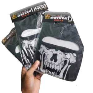 ISI 1 & 2 PCS MASKER BUFF NINJA MODEL TENGKORAK / MASKER TOPENG  TENGKORAK / MASKER MULTIFUNGSI / MASKER TOPENG PREMIUM / MASKER BUFF WAJAH / MASKER NINJA TENGKORAK MURAH / MASKER PETUP KEPALA / MASKER  TOPENG ANTI VOLUSI / MASKER NINJA BERKENDARA