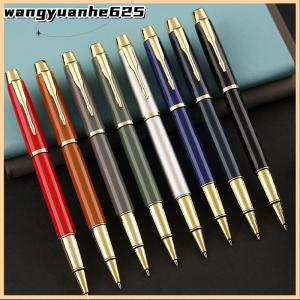 [WYH Store] 👗 Metal Ball Point Pen Clip Signature Ballpoint Pens For Business Writing Office Stationery Commercial Gift Pens