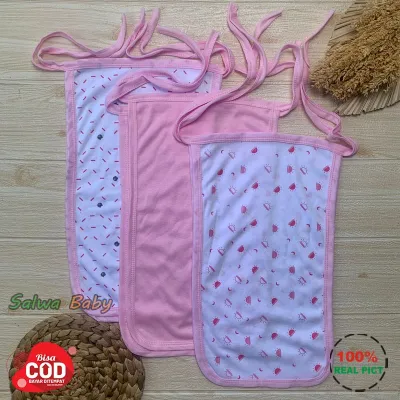 Salwa Baby - Isi 6 PCS Popok Bayi Baru Lahir Popok Kain Cuci Ulang Seri Pink