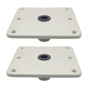 Aluminum Seating Base Pedestals Corrosion Resistant for Secure Marine Canoes Various Watercrafts Heavy Duty Designs
