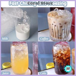 【Coral】💖【HOT SALE】🎈🎈 แม่พิมพ์ถาดน้ำแข็งขนาดเล็กลายตารางขนาดเล็ก1ชิ้นแม่พิมพ์ทำน้ำแข็งขนาดเล็กเกรดอาหารแม่พิมพ์ทำน้ำแข็งก้อนกลมแบบปล่อยง่ายสำหรับเครื่องดื่มเย็นวิสกี้