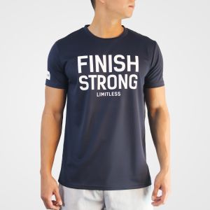Original Limitless FINISH STRONG ThermoTech Shirt MenS Gym Activewear