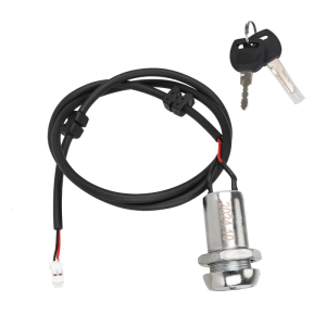 Scooters Door Lock Replacement Set Reinforced Plastic Housing 2 Key Precisely Fit Mobilities Devices