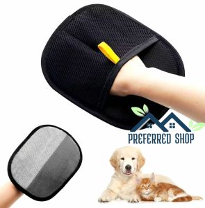 PREFERRED SHOP Hair Removal Gloves Reusable Pet  Two-way Pet Static