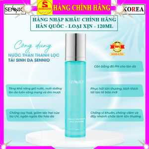 Serum dưỡng da sennio chính hãng tinh chất tái sinh phục hồi dưỡng trắng căng bóng da sennio hàn quốc perfect whitening serum sennio màu xanh cấp ẩm