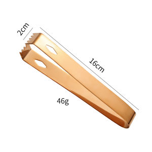 (SẴN HCM) KẸP GẮP ĐÁ/ GẮP ĐƯỜNG VIÊN/ GẮP THỨC ĂN LOẠI MINI INOX 304 - Gắp đá inox nhỏ gọn tiện dụng - dụng cụ gắp đá quày bar