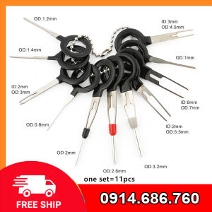 Bộ tháo giắc điện 11 chi tiết tiện dụng khi tháo lắp chi tiết của hệ thống điện ô tô