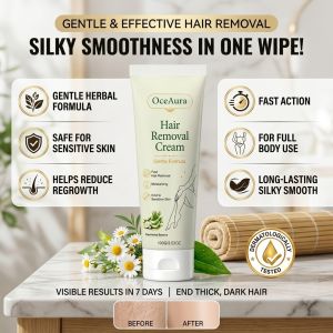 Gentle Permanent Hair Removal Cream Painless Body Hair Remover No Damage Hair Follicles Sensitive Skin Hair Removal