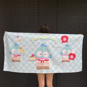 🧽ผ้าขนหนู ผ้าเช็ดตัว ผ้าขนหนู ผ้าเช็ดตัวหนานุ่ม เช็ดตัวแห้งสบาย ไม่เป็นขุย ลายการ์ตูน วัสดุเป็นผ้าไมโครไฟเบอร์  ดูดซับน้ำได้ดี น้ำหนักเบา แห้งเร็ว ใช้พกพาสะดวก ทำความสะอาดคราบออกง่าย ขนาด 160*70 cm. (ไซส์ฝรั่ง)