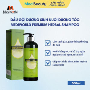 Dầu gội dưỡng sinh nuôi dưỡng tóc Mediworld Premium Herbal Shampoo