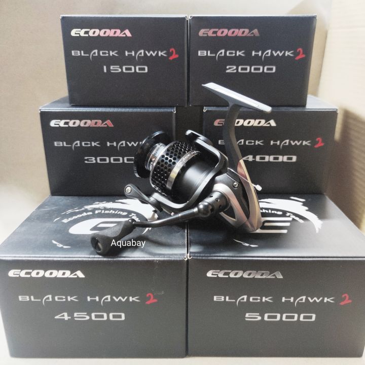 ECOODA BLACK HAWK 2 1500/ 2000/ 3000/ 4000/ 4500/ 5000 SPINNING