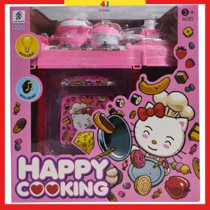 Mainan Anak Perempuan Masak Masakan Happy Cooking Kitchen Set