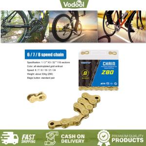 [Vodool Sport Center] Cycling Parts Mountain Road Bike Chain 8/9/10/11 Variable Speed Bicycle Chains