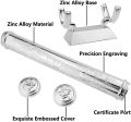 Marriage Certificate Holder and Base Set, Silver-Plated Zinc Alloy Wedding Certificates Holder with Stand Certificate Storage Tube Certificate Collection Tube Anniversary Gift Newlywed Gift. 