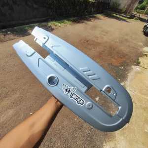 Stengkas Honda grand Tutup rantai Astrea grand bulus setengkas legenda 1 legenda 2 silver