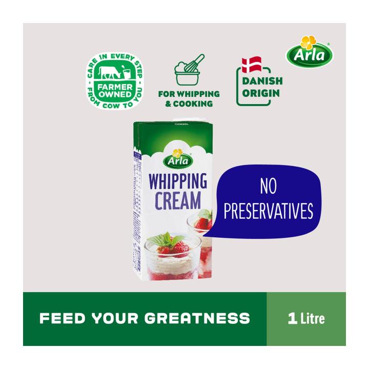 Arla UHT Dairy Whipping Cream 36 fat 1L Lazada Singapore