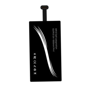 JPTD For Type-C Phones For Android Phone Accessories Module Replacement Induction Patch Charging Receiver Type-C Charger Adapter Wireless Charger Type C Charging Dock Wireless Charger Receiver