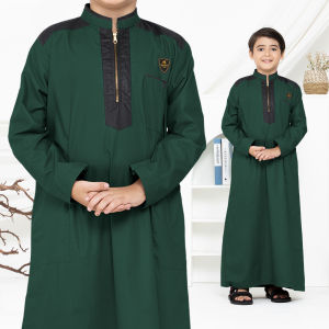 Jubah Anak Laki Laki Premium 1 - 8 Tahun Lengan Panjang Alief Series Assuffah