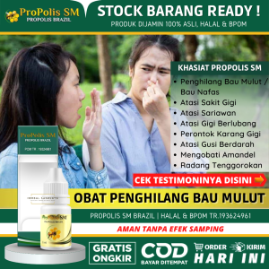 Obat Penghilang Bau Mulut Alami Obat Penghilang Bau Mulut Kronis Obat Untuk Bau Mulut Menahun Obat Bau Mulut Tidak Sedap Obat Kumur Penghilang Bau Mulut Obat Bau Mulut Untuk Anak Obat Bau Mulut dari Lambung Obat Bau Nafas Tidak Sedap - PROPOLIS SM