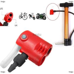 [COD] hegu Xe Đạp Xe Đạp chu kỳ lốp Ống thay thế kép đầu bơm không khí Bộ chuyển đổi van