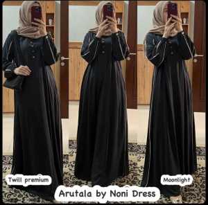 Gamis Wanita Noni Dress Arutala / daster arab / gamis murah