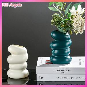 [Hill Angelia] Nhựa Xoắn Ốc Bình Bắc Âu Sáng Tạo Hoa Sắp Xếp Container Cho Nhà Bếp Phòng Ngủ Khách Trang Trí Nội Thất Trang Trí