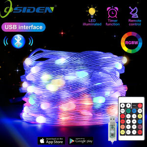 Đèn LED dây pha màu thông minh điều khiển qua APP Bluetooth chống nước đồng bộ với âm nhạc trang trí cho những dịp như Giáng sinh cuộc họp gia đình đám cưới sinh nhật KTV quán bar phòng ngủ và nhà bếp