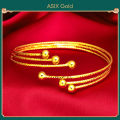 ASIX GOLD Original 916 Korea Gold Women's Bracelet Ring Set. 