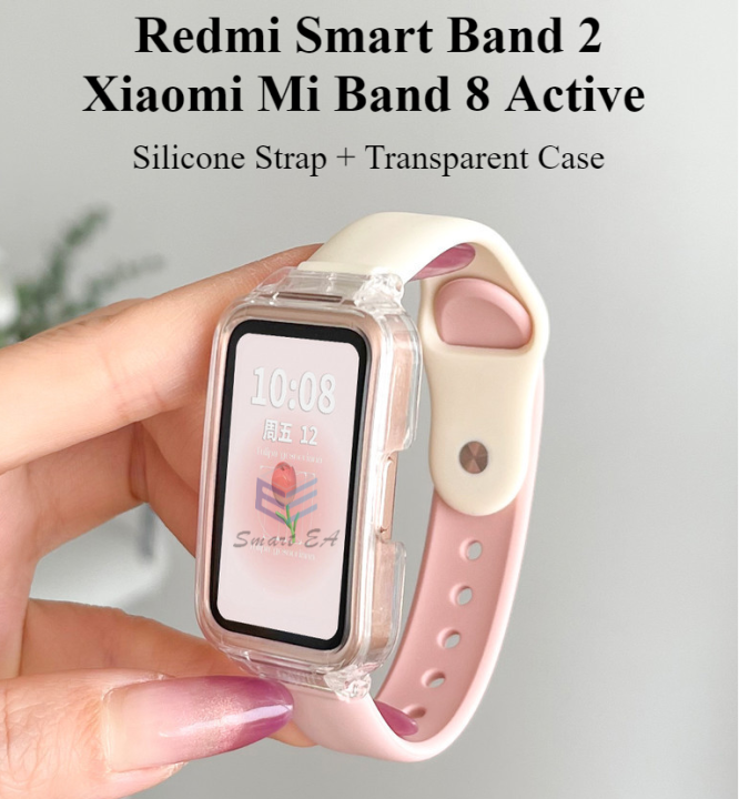 Hot Soft Silicone Watch Band For Xiaomi Smart Band Active Strap