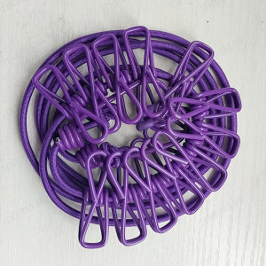 Traveling household windproof clothes drying rope Protable Clothesline Non-slip Drying Ropeclothesline