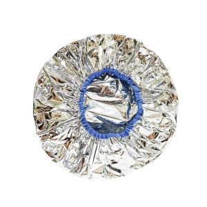 VIVIDI Giấy bạc Mũ thiếc tự sưởi ấm Chống nước Có thể tái sử dụng Mũ nhuộm màu co giãn nhiệt Dụng cụ nhuộm tóc Mũ tắm Dụng cụ làm tóc cho phụ nữ