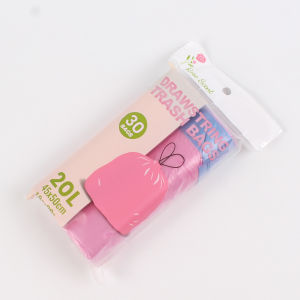 2 Rolls Scented Drawstring Durable Garbage Bag Odor Shield  Drawstring Rose Lavender Small Lemon Scent Garbage Bags