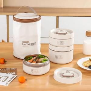Hộp Cơm Giữ Nhiệt 3 Tầng – Dùng Được Lò Vi Sóng Hộp Cơm Trưa Văn Phòng Mang Đi Làm Giữ Nhiệt Tốt