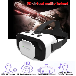 PROMO TERBARU Shinecon VR Box 3D Virtual Reality HD Bisa Semua Hp Glasses Adjustable Panoramic Lengkap - SC-G05A