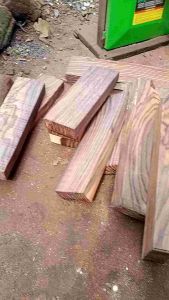 balok sonokeling 3x5 panjang 15cm