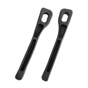 2pcs/1pair Car Seat Gap Filler Organizer Waterproof Leak Strip Plug Strip with 2 Grooves Interior Storage Accessories