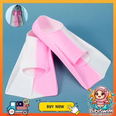 BIBISWIM Swimming Fins Diving Fins Snorkeling Fin Kids Adult Diving Frog Shoes Training Diving Swim