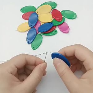 1/10Pcs Needle Threader Stitch Insertion Tool for Sewing Machine Plastic Wire Loop for Needles Needles Work Threader Sewing Gadgets