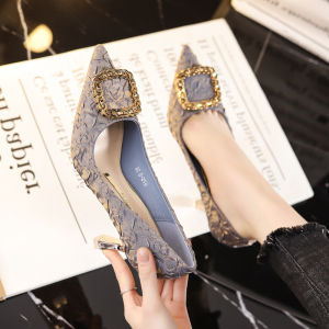 TOP TREND PH Korean Fashion Heels Sandals For Women OOTD Close Shoes