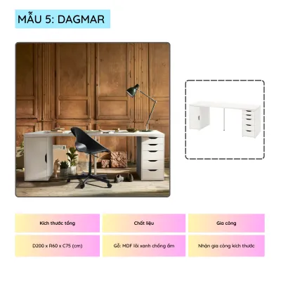Bàn làm việc ikea đa dạng mẫu thương hiệu SMLIFE