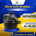 Nồi áp suất đa năng Media nấu được trên bếp từ, bếp ga, bếp than 4L-5L-7L. 