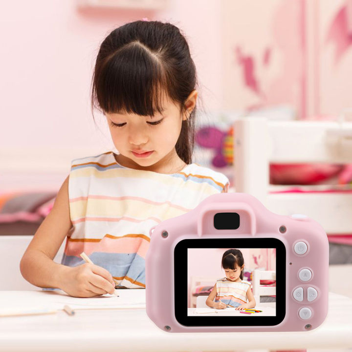 Mini Toy Digital Camera For Kids, Cute Camcorder Rechargeable