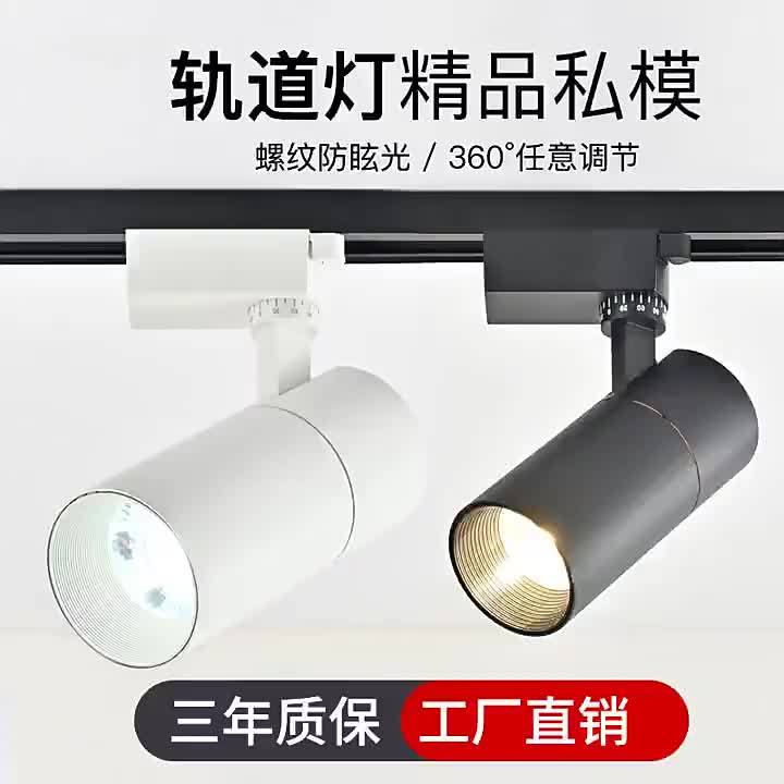 Spot Light Railing Track Light Clothing Store COB Commercial Surface Mounted Ceiling Guide ...