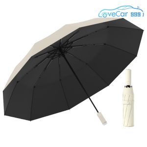Premium Automatic Reverse Folding Umbrella 16 Bones Windproof Sun Rain Shield Lightweight and Durable